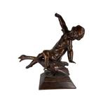 Jean-Marie Pigalle : Bronze Enfant et Oie