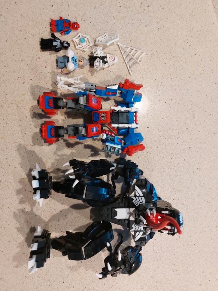 Lego Spiderman en Venom 76115, Kinderen en Baby's, Speelgoed | Duplo en Lego, Zo goed als nieuw, Lego, Ophalen of Verzenden