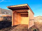 Schuilhok 3x4m in douglashout - Afgehaald of geleverd., Dieren en Toebehoren, Stalling, 2 of 3 paarden of pony's