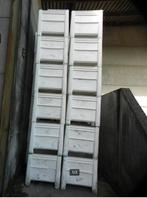 krat-Kunststof bakken wit 80x120x75, Enlèvement, Utilisé