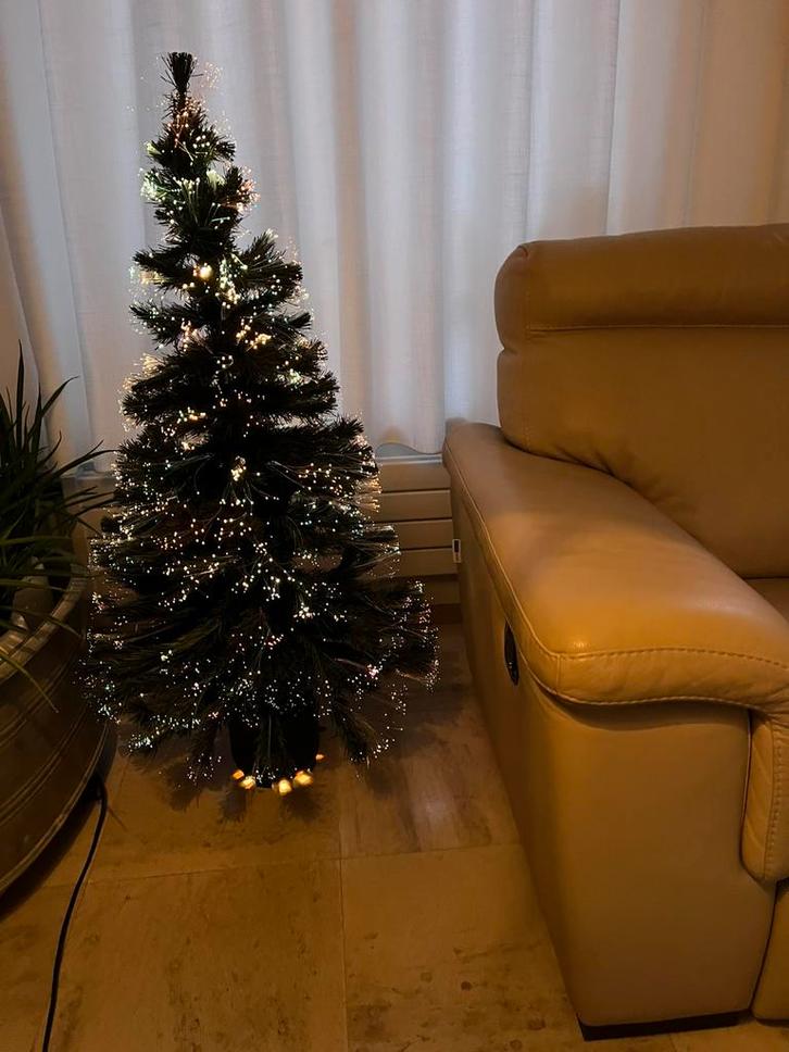 Sapin de Noël avec lumières, Divers, Noël, Comme neuf, Enlèvement