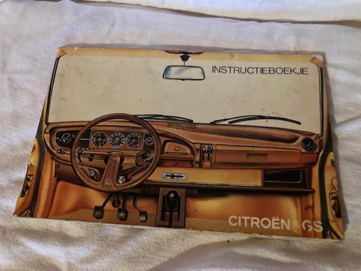 Instructieboekje Citroen GS 1978, Autos : Divers, Modes d'emploi & Notices d'utilisation, Enlèvement ou Envoi