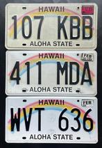 nummerplaat nummerplaten USA  plaque immatriculation HAWAII, Ophalen of Verzenden, Gebruikt
