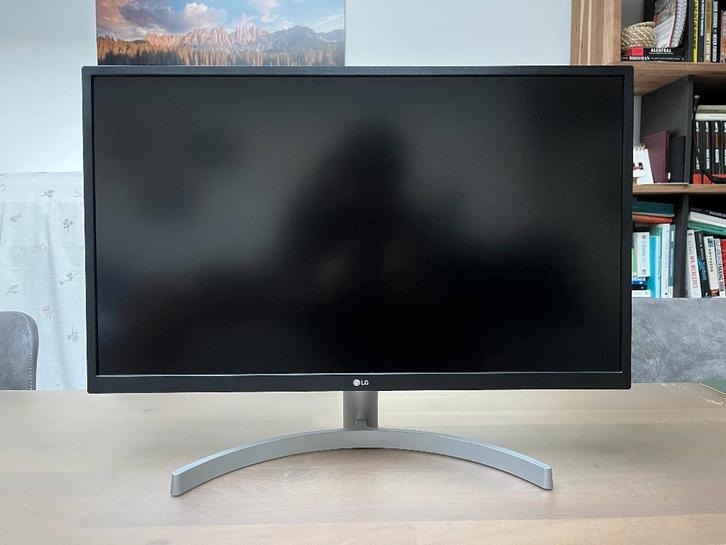 LG 27" 4K UHD monitor, Computers en Software, Monitoren, Zo goed als nieuw, 60 Hz of minder, DisplayPort, HDMI, Kantelbaar, IPS