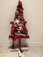 Versierde houten kerstboom 80 cm , kan opgestuurd worden., Diversen, Zo goed als nieuw, Ophalen