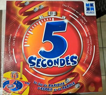 Jeu 5 secondes  beschikbaar voor biedingen