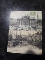 brussel vismarkt 1903+beurs, Verzamelen, Gelopen, Brussel (Gewest), Ophalen of Verzenden, Voor 1920