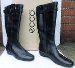 Zwart lederen LAARZEN, maat 36, Ophalen, Zwart, Zo goed als nieuw, Hoge laarzen