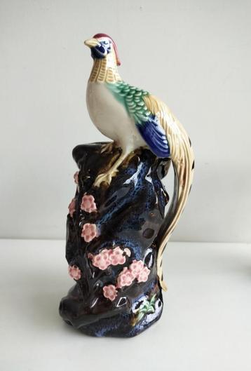 Vintage aardewerk Shiwan, fazant beschikbaar voor biedingen