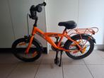 Kinderfiets bike fun kids 16inch bandjes, Fietsen en Brommers, Ophalen, Zo goed als nieuw