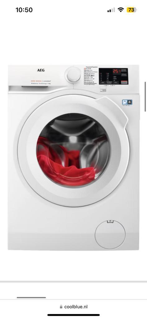 AEG LF62R7400 - wasmachine - Coolblue, Elektronische apparatuur, Wasmachines, Ophalen