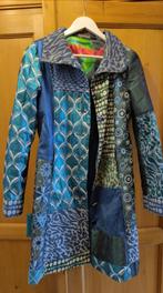 Mooie blauwe Desigual jas, Kleding | Dames, Maat 38/40 (M), Blauw, Nieuw, Ophalen of Verzenden