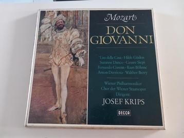 Coffret classique en vinyle 4LP Don Giovanni Opera W.A. Moza, Enlèvement ou Envoi, 12 pouces, Opéra ou Opérette