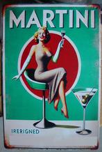 MARTINI REKLAME - METAAL -, Verzamelen, Merken en Reclamevoorwerpen, Ophalen of Verzenden