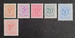Belgique : COB 1026A/27B ** Lion héraldique 1957., Gomme originale, Neuf, Sans timbre, Enlèvement ou Envoi