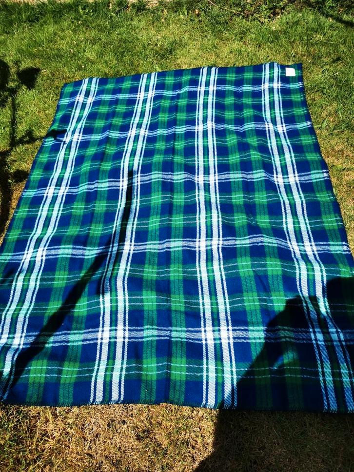 Fairihaul woolen mill company  kwaliteits plaid USA, Huis en Inrichting, Woonaccessoires | Plaids en Woondekens, Zo goed als nieuw