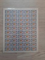 WWII postzegelvel België, Verzamelen, Ophalen of Verzenden