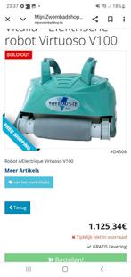 Zwembadrobot doet vloer, Ophalen, Zo goed als nieuw