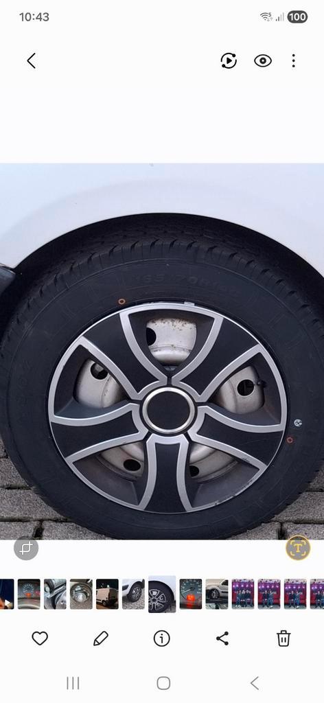 Gevraagd: Reservewiel 14″ voor Renault Kangoo (lichte vracht, Auto-onderdelen, Overige Auto-onderdelen, Ophalen