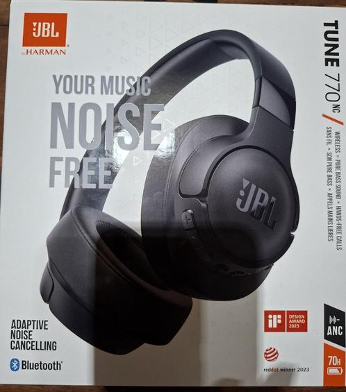 JBL Tune770NC by harman, nieuw, BT, ANC, Pure bass, over ear, Audio, Tv en Foto, Hoofdtelefoons, Nieuw, Over oor (circumaural)