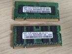 Slot SDRAM DDR2 1 Go, Informatique & Logiciels, Mémoire RAM, Enlèvement ou Envoi, Comme neuf, Laptop, DDR2