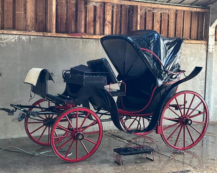 Koets van het type VICTORIA, Dieren en Toebehoren, Rijtuigen en Koetsen, Gebruikt, Overige typen, Paard of Pony