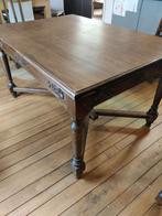 tafel in eikenhout, Huis en Inrichting, Tafels | Eettafels, Ophalen, Gebruikt, 100 tot 150 cm, Eikenhout