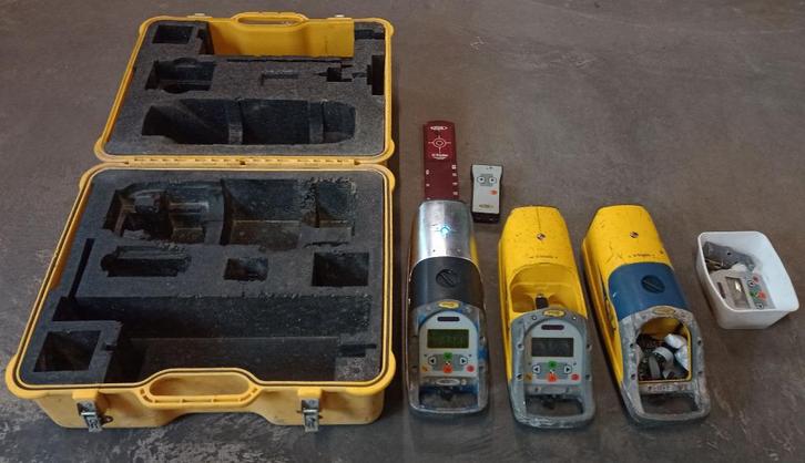 Spectra 1x DG711 en 2x DG511 rioollaser, pijplaser, Doe-het-zelf en Bouw, Meetapparatuur, Gebruikt, Overige meters, Ophalen of Verzenden