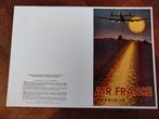 6 Affiches aviation Air France en très bon état, Enlèvement ou Envoi, Neuf, Carte, Photo ou Gravure