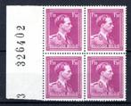 641 MNH 1943 - S.M. le Roi Léopold 3 (4 pièces), Enlèvement ou Envoi, Non oblitéré, Neuf