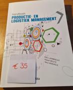 handboek Productie - en logistiek management, Livres, Livres d'étude & Cours, Enlèvement ou Envoi, Utilisé
