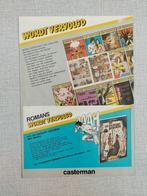 Tardi Manara - Folder Casterman Wordt Vervolgd 1982, Collections, Autres types, Autres personnages, Utilisé, Enlèvement ou Envoi