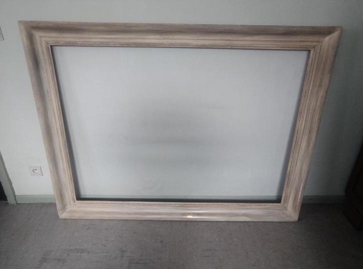 houten kader (groot!), Huis en Inrichting, Woonaccessoires | Lijsten, Gebruikt, 75 cm of meer, 125 cm of meer, Hout, Ophalen