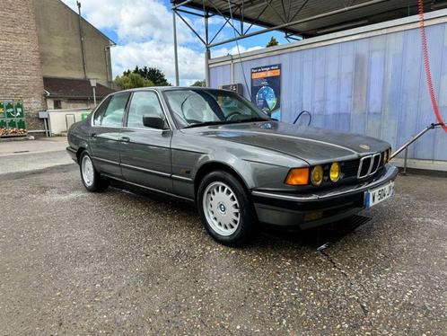 BMW 730I E32, Auto's, BMW, Particulier, 7 Reeks, Open dak, Benzine, Berline, 5 deurs, Handgeschakeld, Zilver of Grijs, Zwart, Leder