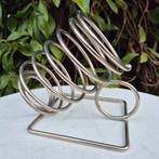 Flessen houder.metaal, vintage, Antiek en Kunst, Ophalen of Verzenden