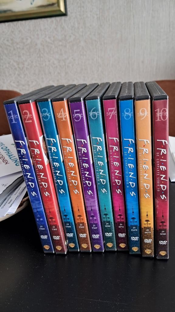 Friends - complete reeks, CD & DVD, DVD | TV & Séries télévisées, Enlèvement ou Envoi, Comme neuf, Non fictionnel, Coffret