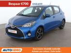 Toyota Yaris 1.3 Edition 45 (bj 2016), Auto's, Voorwielaandrijving, Stof, Gebruikt, Zwart