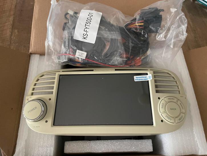 Navigation pour Fiat 500 - CarPlay et Android Auto - Nouveau, Autos : Divers, Autoradios, Neuf, Enlèvement ou Envoi