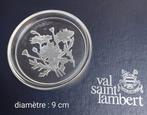 Coffret de 6 Dessous de Verre en Cristal – Val Saint Lambert, Enlèvement