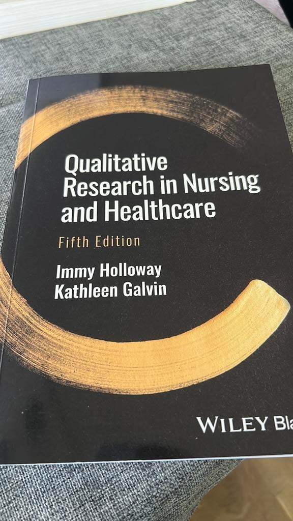 Qualitative Research in Nursing and Heakthcare, Ophalen, Zo goed als nieuw