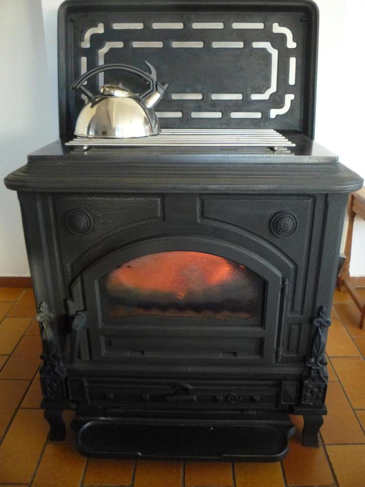 Poêles mixtes bois/charbon, Huis en Inrichting, Kachels, Gebruikt, Vrijstaand, Houtkachel, Hout, Ophalen