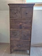 Houten kastje, Ophalen