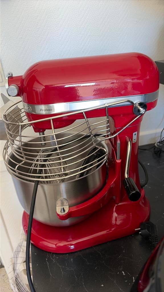 Kitchenaid profesioneel 6,9 liter, Elektronische apparatuur, Keukenmixers, 4 liter of meer, Ophalen, Zo goed als nieuw