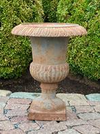 vase de jardin en fonte - hauteur 34 cm, Enlèvement