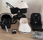 Bugaboo Fox2 kinderwagen Misty White/ black 3-in-1 Complete, Kinderen en Baby's, Babygeluk, Zo goed als nieuw, W, Ophalen