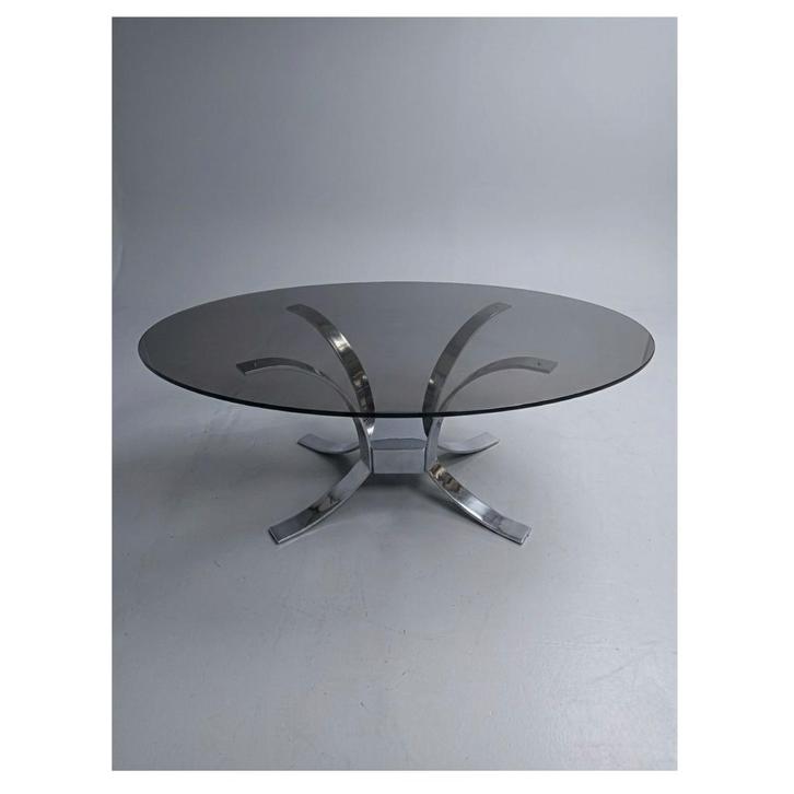 Vintage design eettafel jaren 70, Huis en Inrichting, Tafels | Eettafels, Gebruikt, 50 tot 100 cm, 150 tot 200 cm, Vier personen