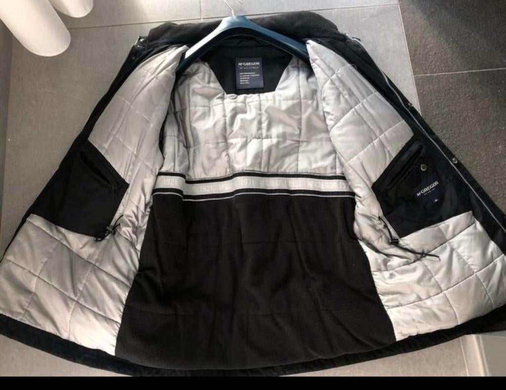 MAc Gregor jas heren, Ophalen, Zwart, Maat 56/58 (XL), Gedragen
