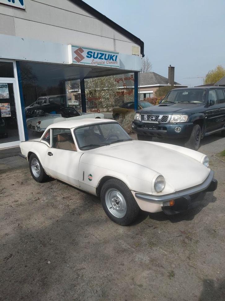 Triumph Spitfire 1500 overdrive '78  1ste eig. Te herstellen, Auto's, Triumph, Bedrijf, Spitfire, Benzine, 2 deurs, Handgeschakeld