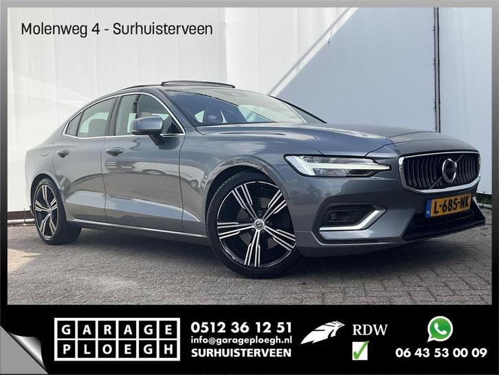 Volvo S60 2.0 B3 Inscription Pano Harman/Kardon Leer Stoel/S, Autos, Volvo, Entreprise, S60, ABS, Régulateur de distance, Airbags