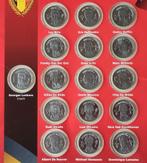 Officiële Muntencollectie Van Het Belgisch Elftal COMPLEET, Enlèvement ou Envoi, Autres matériaux